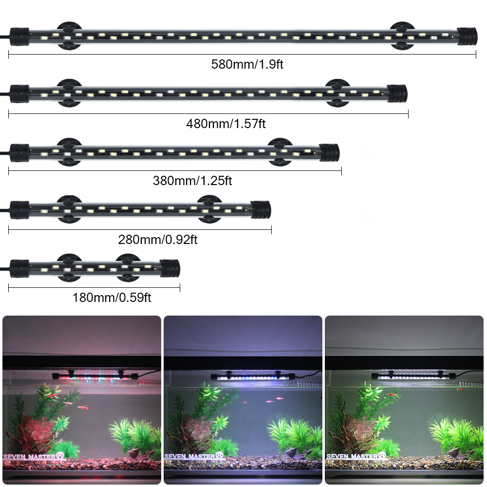 Aquarium Plant Design - Akvaryum Işık LED Bitki Büyümek Lamba