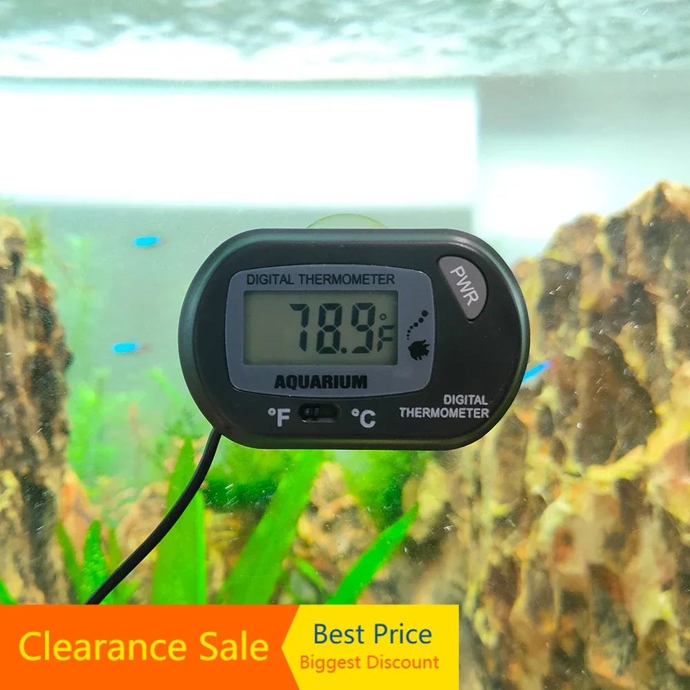 Aquarium Plant Uk - Akvaryum için dijital Termometre Yüksek Doğruluk