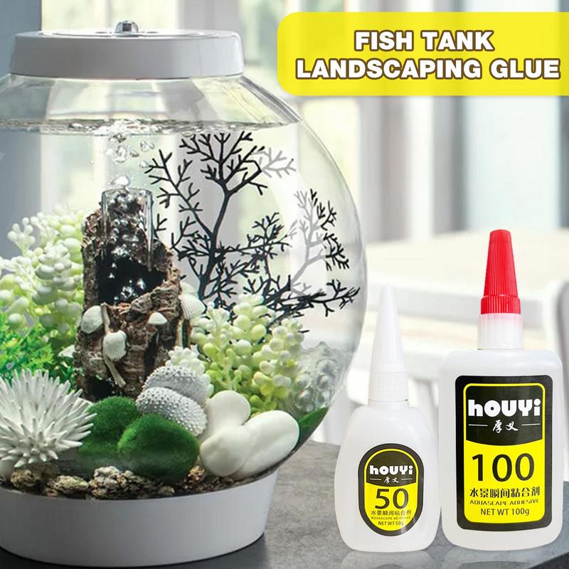 Aquarium Plant Glue Gel - 50/100g Balık Tankı Peyzaj Yosun Tutkal