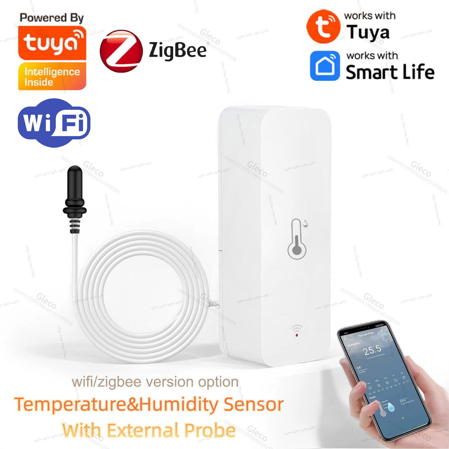 Aquarium Planted Plants - Tuya Wifi Zigbee Sıcaklık ve Nem