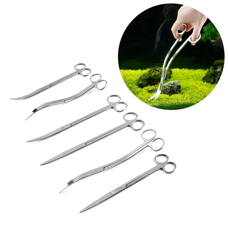 Planted Aquarium Maintenance Kit - Akvaryum Makas Araçları Balık Tankı Cımbız