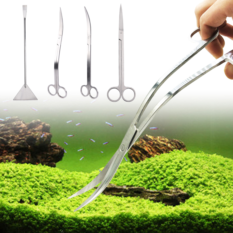Planted Aquarium Maintenance Kit - Akvaryum Aksesuarları Sert Paslanmaz Çelik Akvaryum