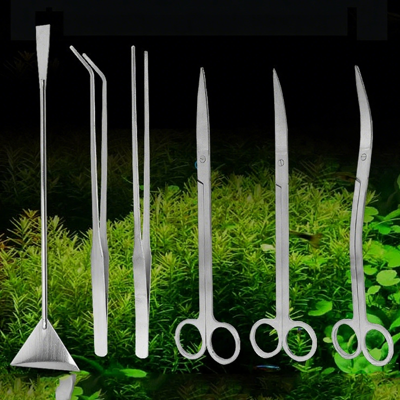 Planted Aquarium Maintenance Kit - Akvaryum Makası Cımbız Aracı Balık Tankı
