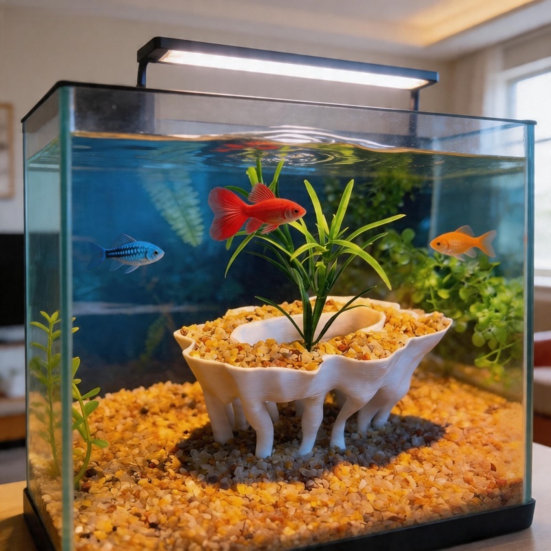 Aquarium Planted Wood - 3D baskılı ağaç kökleri şeklindeki akvaryum
