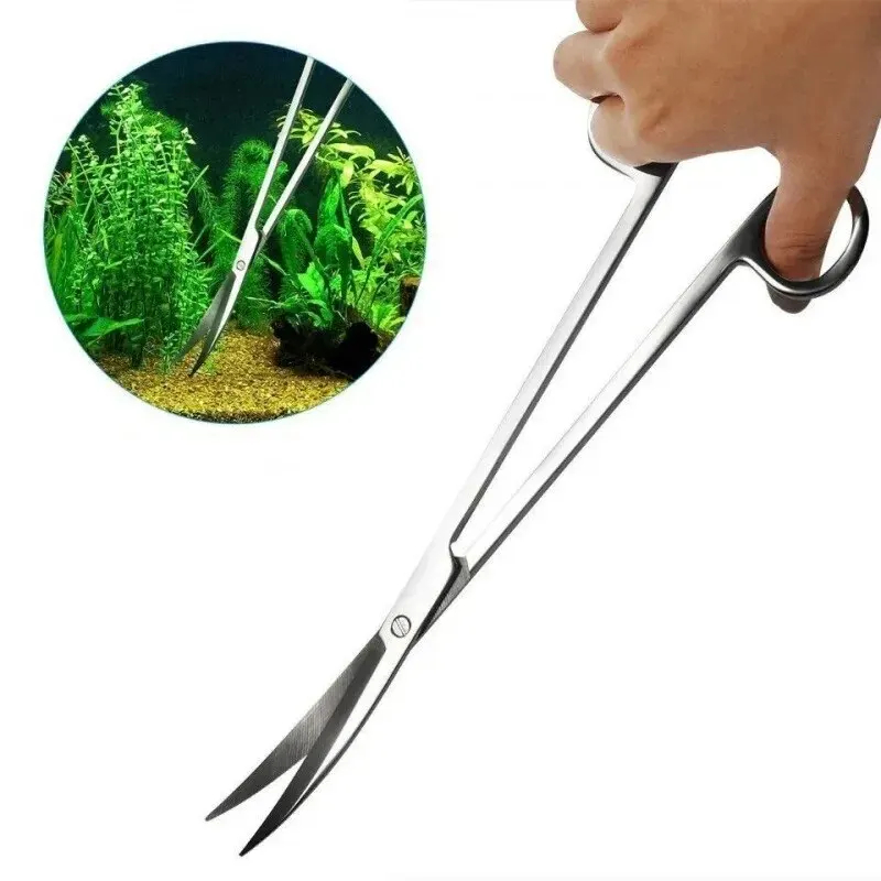 Planted Aquarium Maintenance Kit - Akvaryum Makası, Ekstra Uzun Paslanmaz Çelik