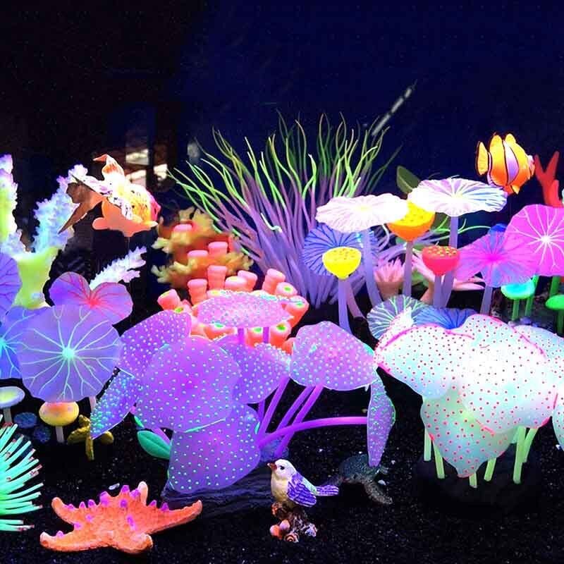 Silikon Parlayan Peyzaj Yapay  - Aquarium Plant Design incelemesi ve fiyatı