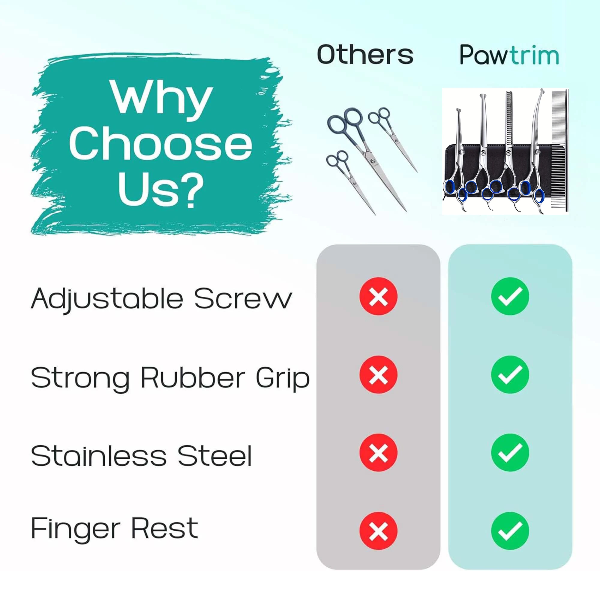 5 In 1 evcil hayvan bakım maka - Trimming Scissor Set incelemesi ve fiyatı