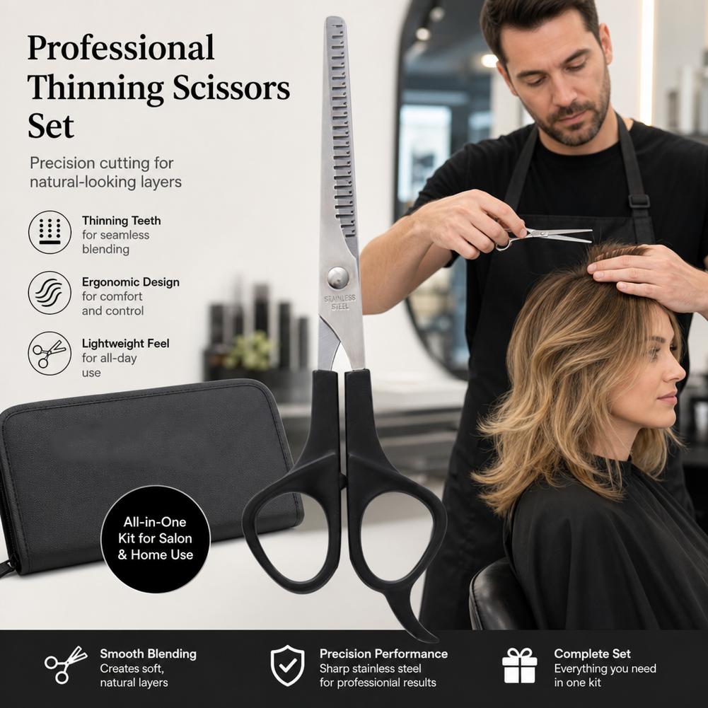 3 Adet Profesyonel Kuaförlük M - Trimming Scissor Set incelemesi ve fiyatı