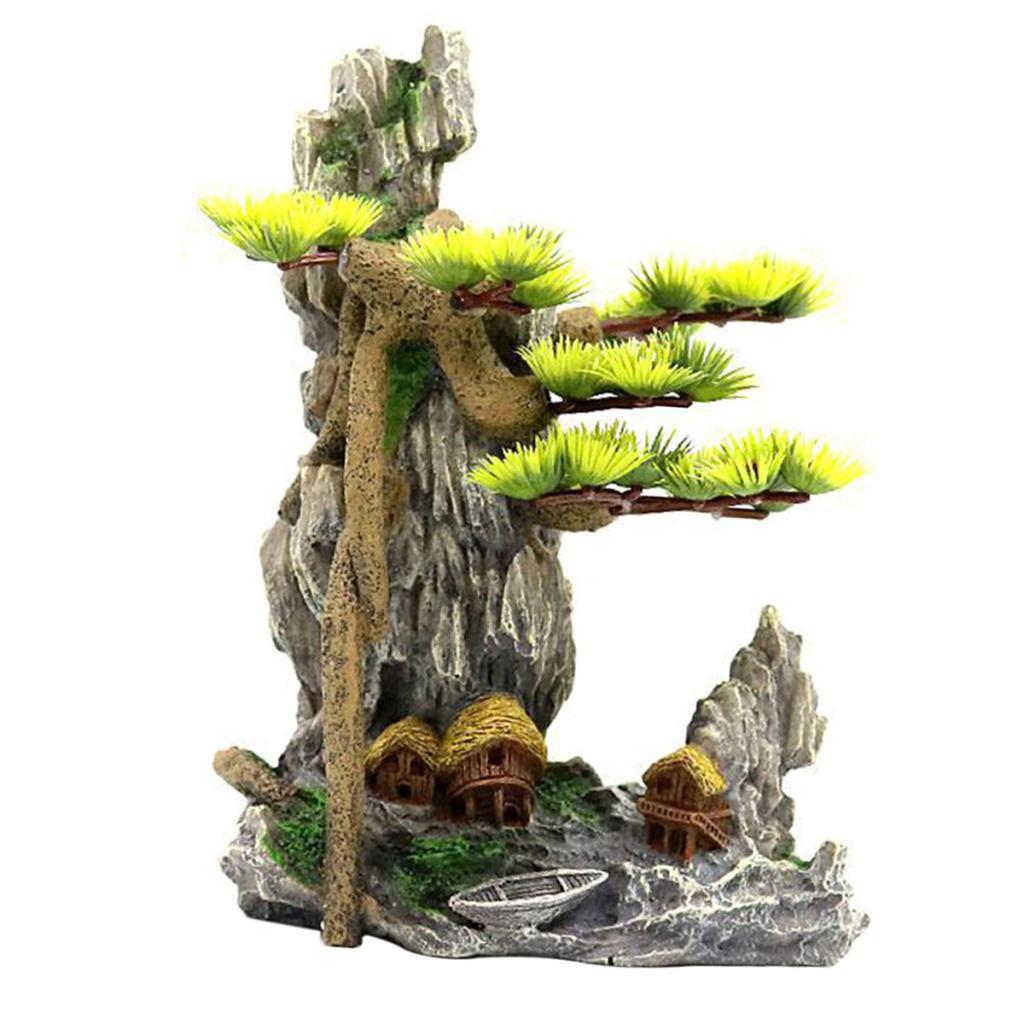 Ağaç Mağarası Sürüngen Mağaras - Aquarium Planted Wood incelemesi ve fiyatı