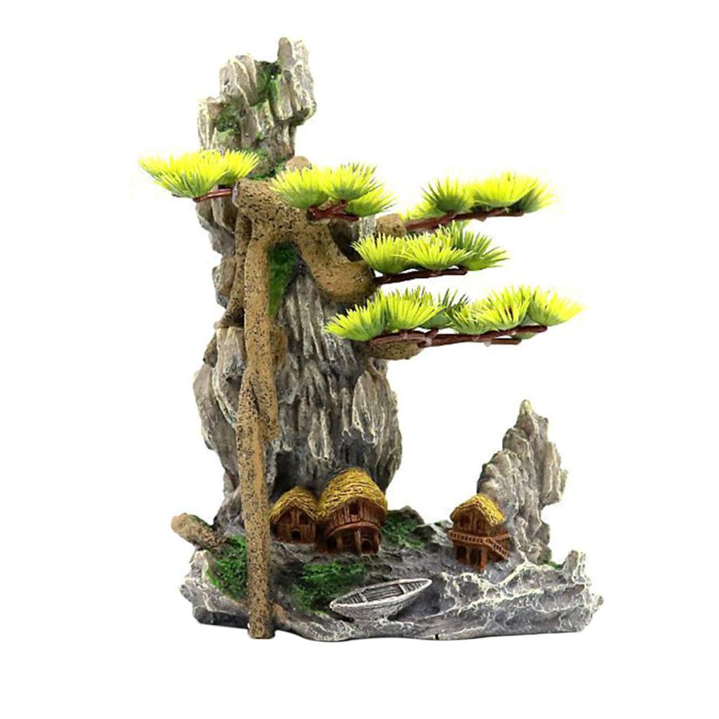Ağaç Mağarası Sürüngen Mağaras - Aquarium Planted Wood incelemesi ve fiyatı