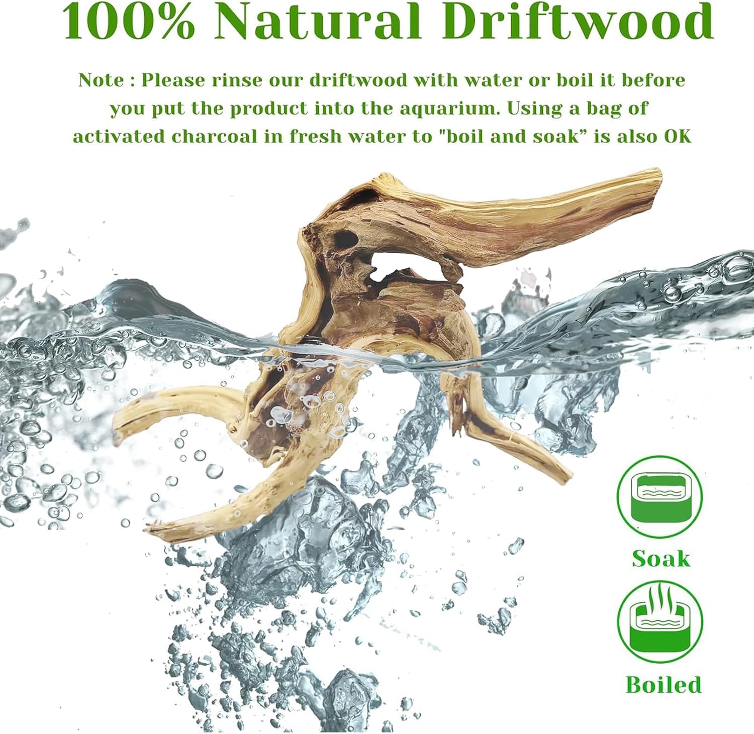 1 adet 20-25CM doğal dalgaları - Aquarium Planted Wood incelemesi ve fiyatı