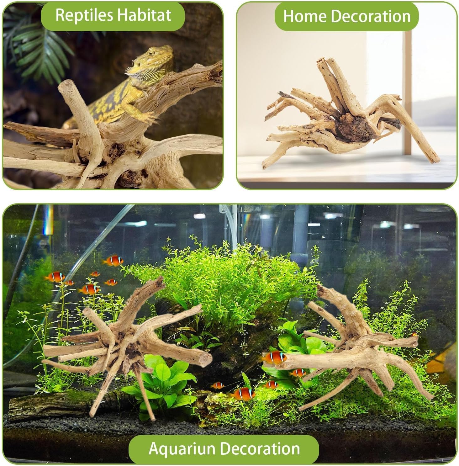 1 adet 20-25CM doğal dalgaları - Aquarium Planted Wood incelemesi ve fiyatı