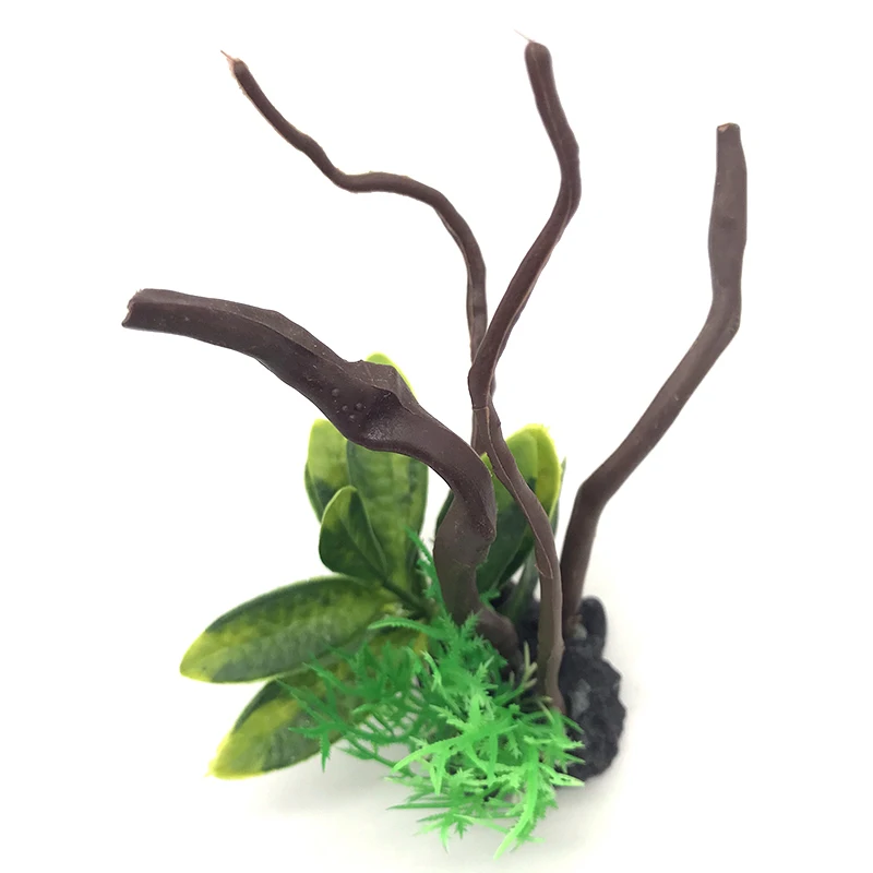Simüle balık akvaryumu süsleme - Aquarium Planted Wood incelemesi ve fiyatı