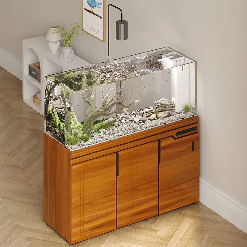 Büyük Ultra Beyaz Cam Akvaryum - Aquarium Planted Plants incelemesi ve fiyatı