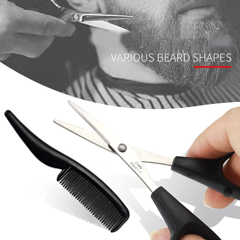 ·1 Adet Erkek Sakal Bıyık Tara - Trimming Scissor Set incelemesi ve fiyatı