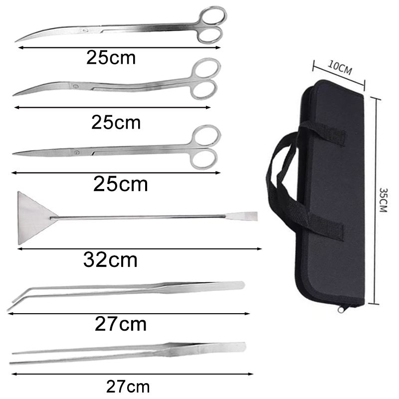 Akvaryum Temizleme Aletleri Se - Trimming Scissor Set incelemesi ve fiyatı